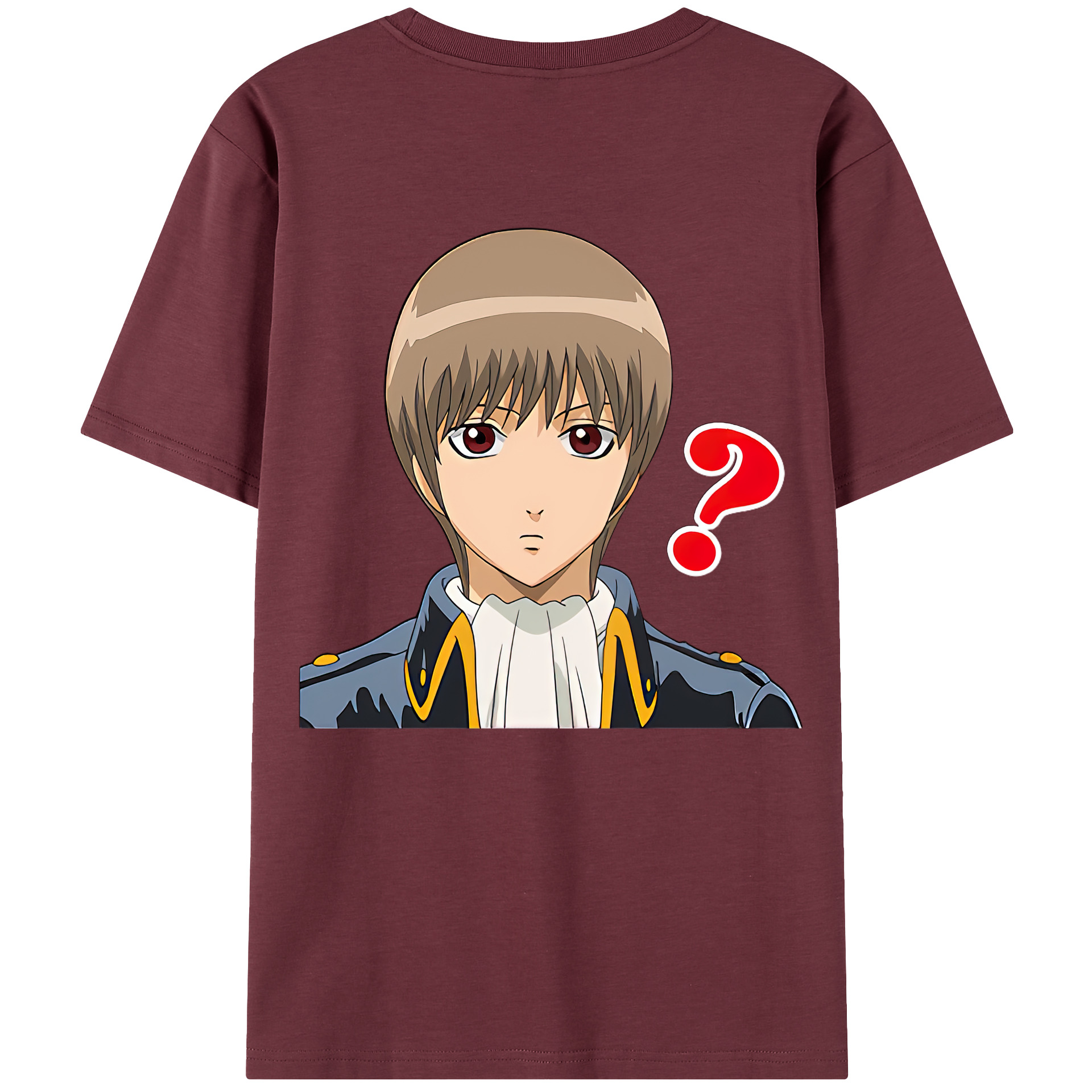 （画像用） ぎんたま 坂田銀時（さかたぎんとき） 神楽 志村新八（しむら しんぱち） GINTAMA Sakata Gintoki Kagura Shimura Shinpachi 綿100％半袖Tシャツ（背面プリント）